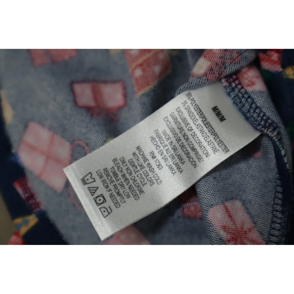 Cuddl Duds Women's‎ 2-Pc. Brushed Sweater Knit Printed Jogger Pajamas Set - M